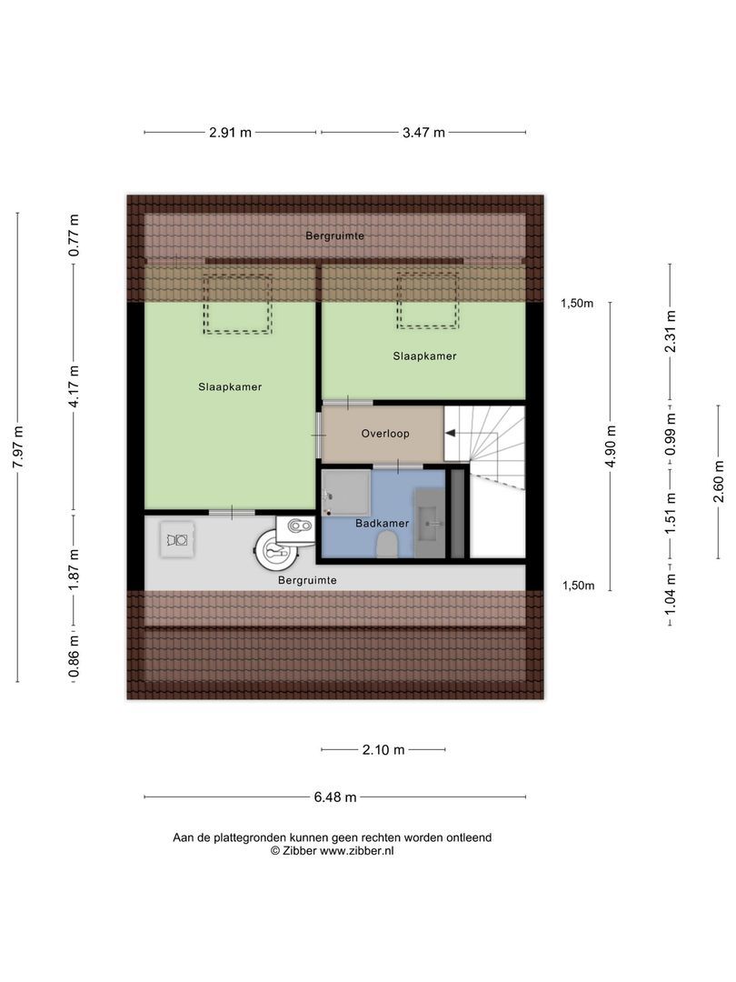 Nieuwstraat 105, Goes plattegrond-20