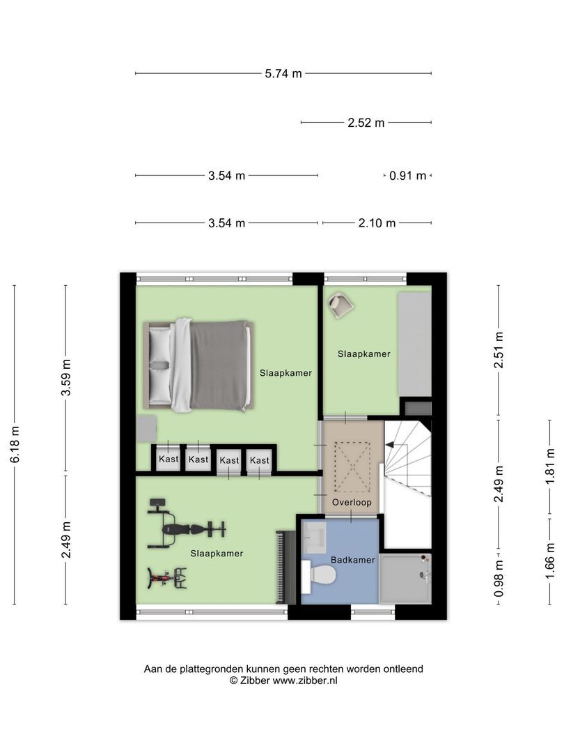 Perestraat 11, Goes plattegrond-34