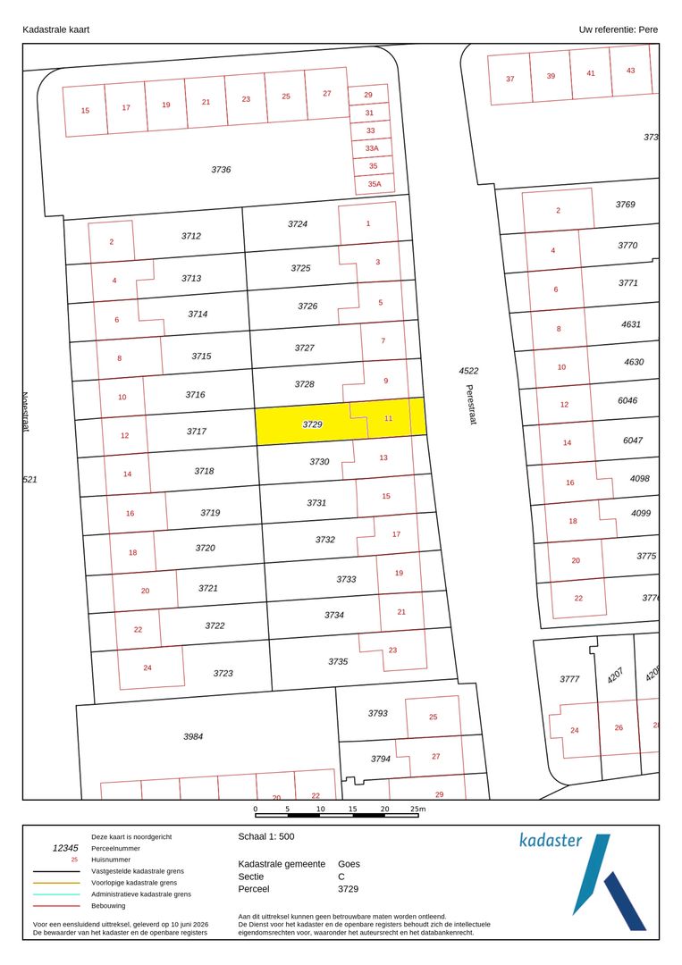 Perestraat 11, Goes plattegrond-34