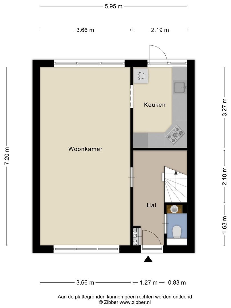 Cort van der Lindenstraat 212, Goes plattegrond-45