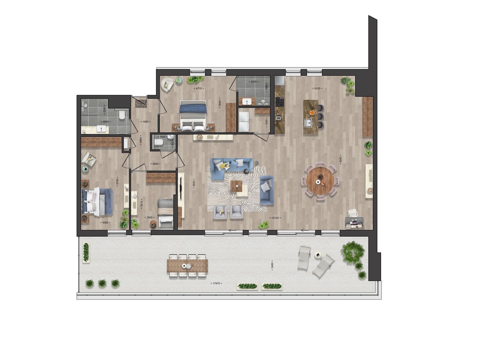 Ketelkade 219, Goes plattegrond-37
