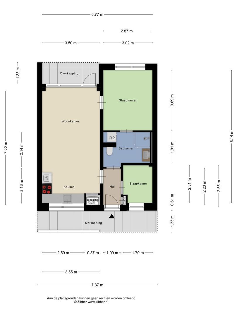 Anthony Fokkerstraat 13, Goes plattegrond-26