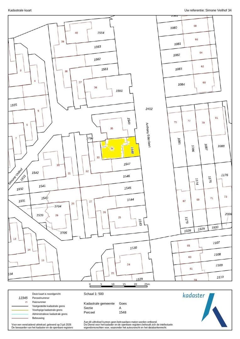 Simone Veilhof 34, Goes plattegrond-48