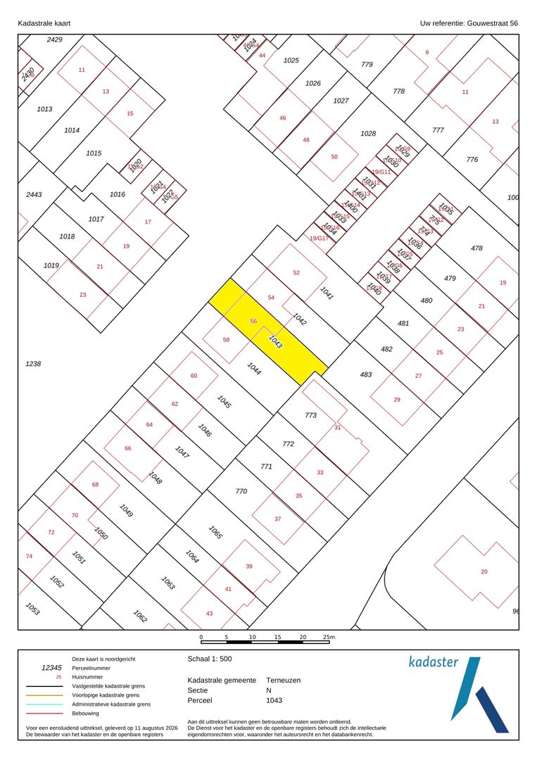 Gouwestraat 56, Terneuzen plattegrond-32