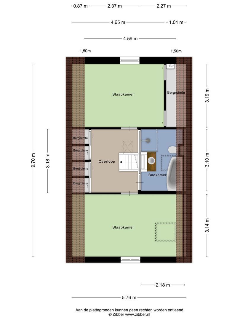 Oostsingel 144, Goes plattegrond-22