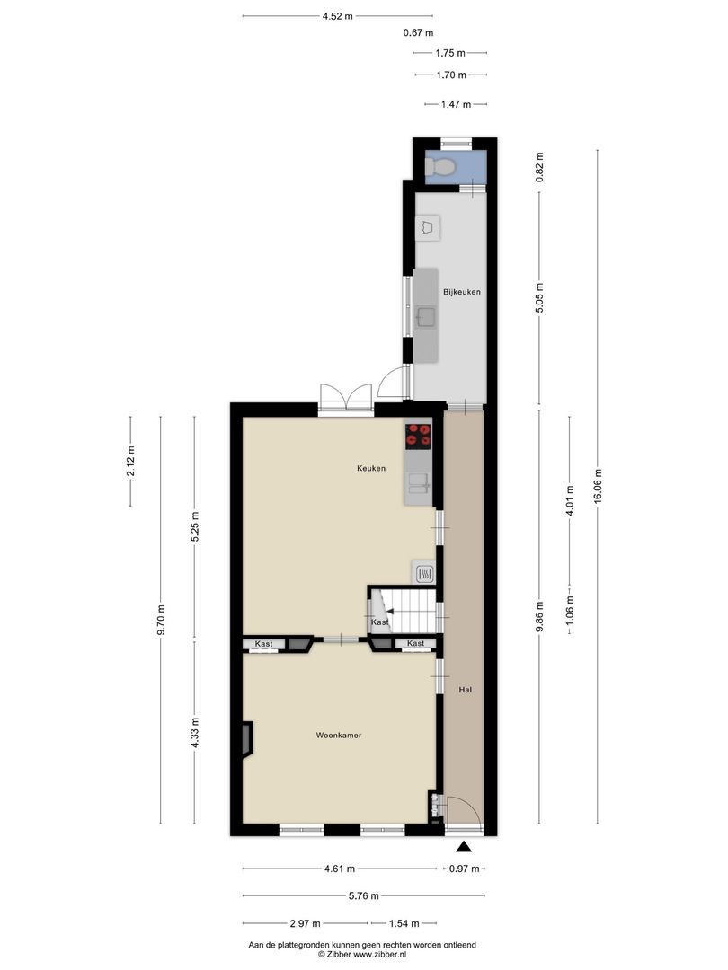 Oostsingel 144, Goes plattegrond-22
