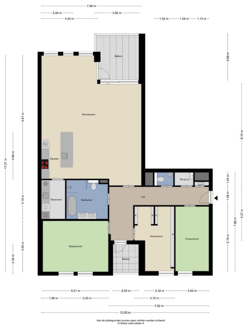 Ravenstein 17, Kruiningen plattegrond-38