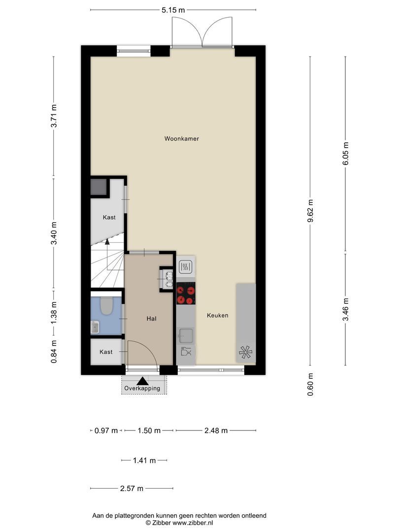 Hilleweg 101, Goes plattegrond-36