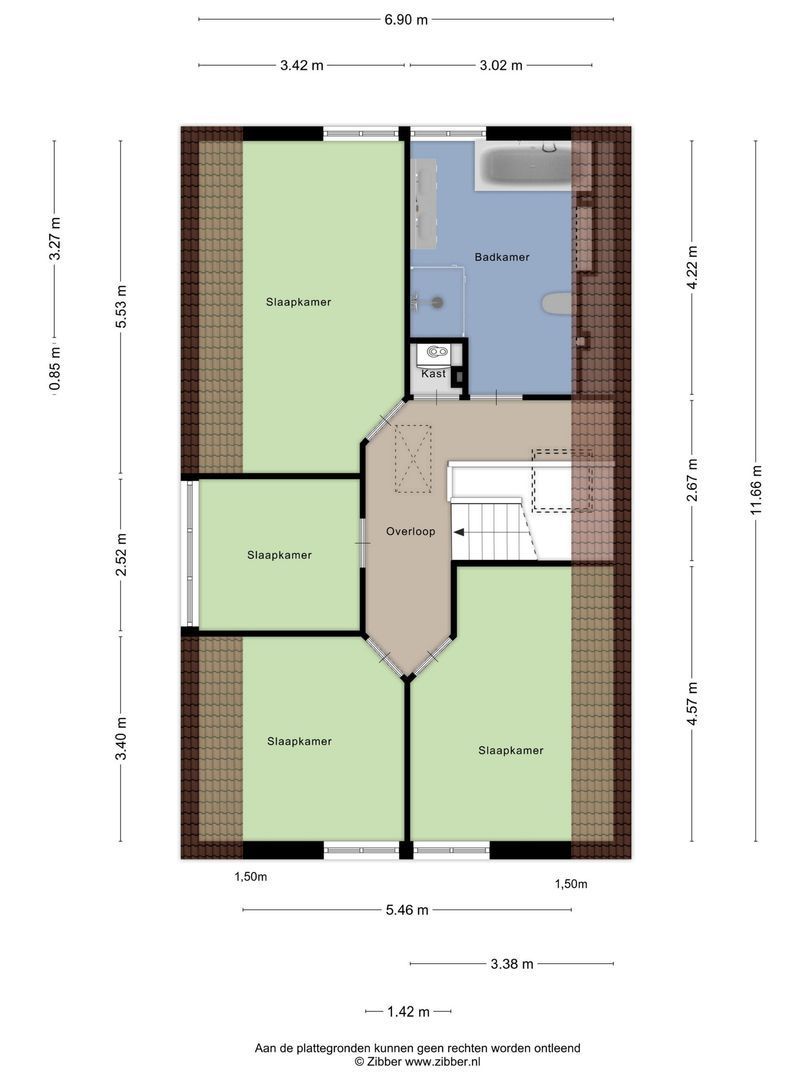 Papendijke 8, Wemeldinge plattegrond-42
