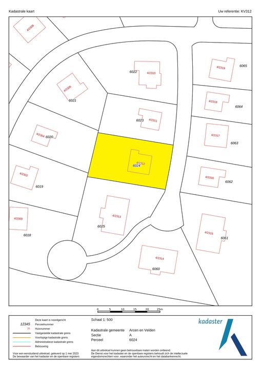 Klein Vink 4 312, Arcen plattegrond-36