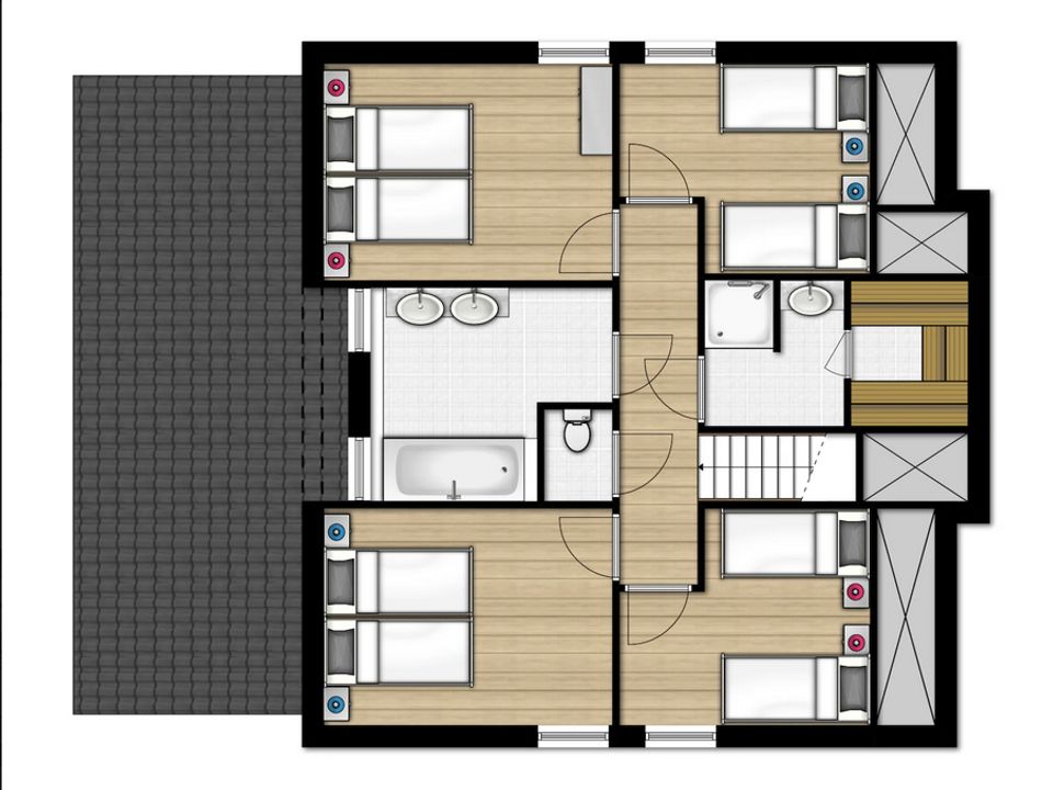 Zeedijk 24 454, Nieuwvliet plattegrond-24