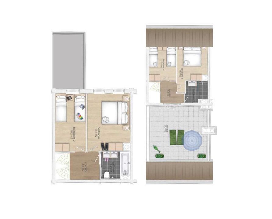 Port Zelande 283, Ouddorp plattegrond-16