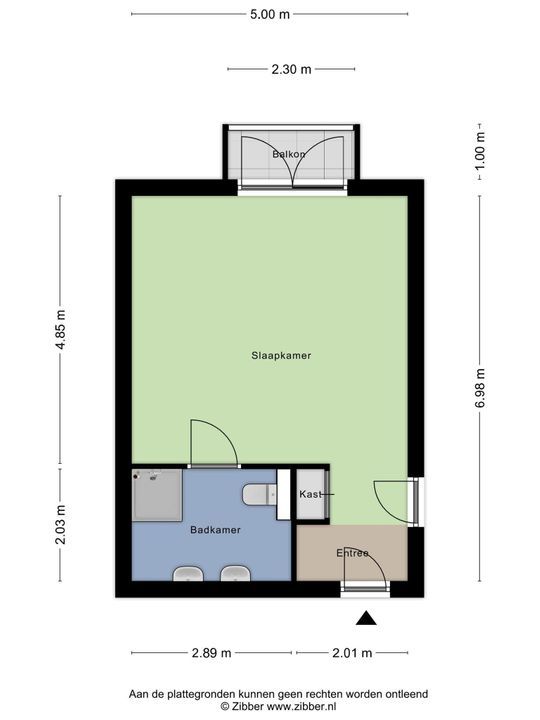 Hogeweg 55 S156, Burgh-Haamstede plattegrond-18