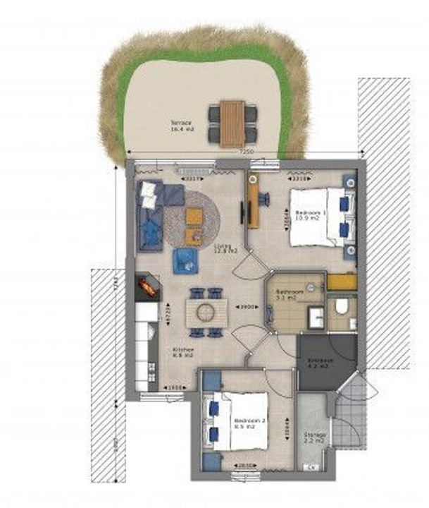 Vondellaan 60 097, Zandvoort plattegrond-9