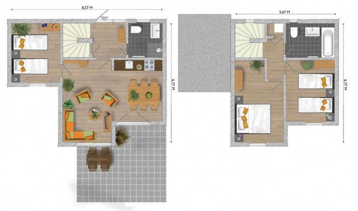 Center Parcs Park Bostalsee 158, Nohfelden plattegrond-5