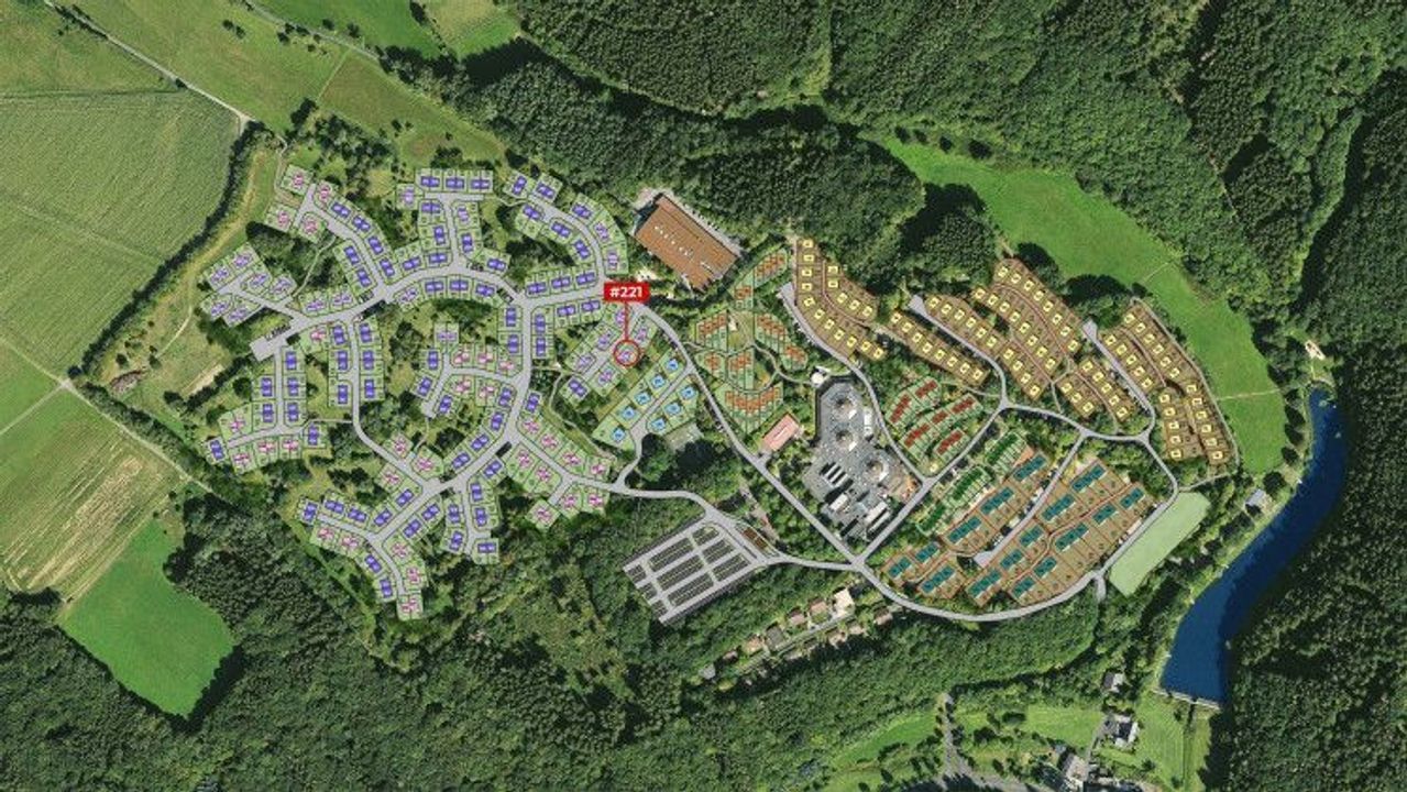 Center Parcs Park Eifel 221, Gunderath plattegrond-9