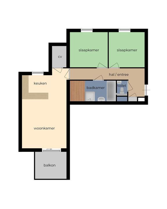 Slingerweg 3 36, Zeewolde plattegrond-19