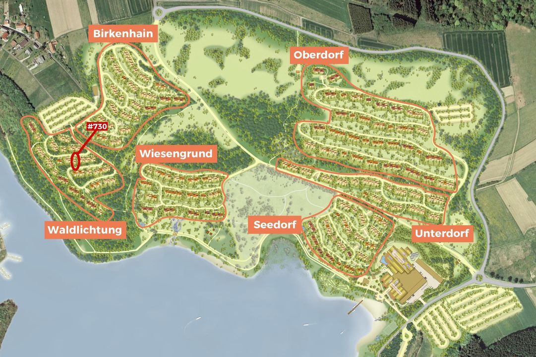 Center Parcs Park Bostalsee 718, Nohfelden plattegrond-16
