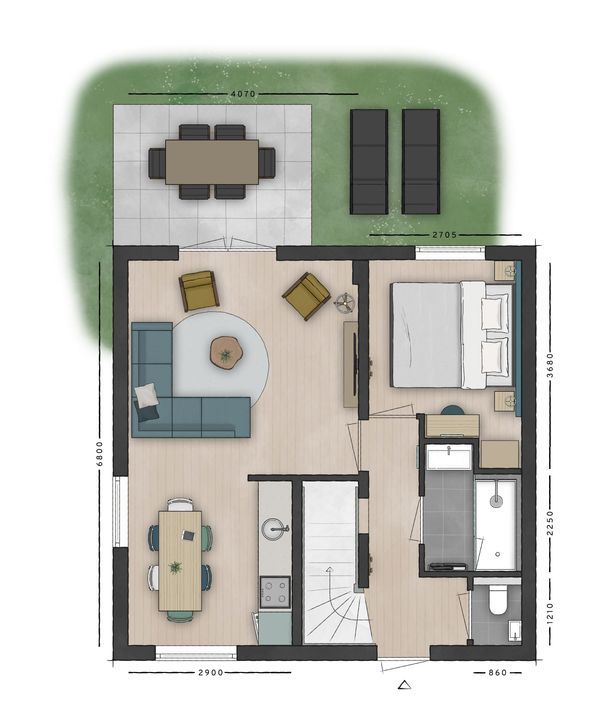 Center Parcs Park Eifel 311, Gunderath plattegrond-7