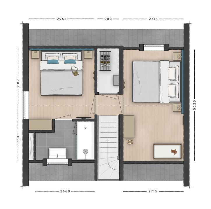 Center Parcs Park Eifel 311, Gunderath plattegrond-7
