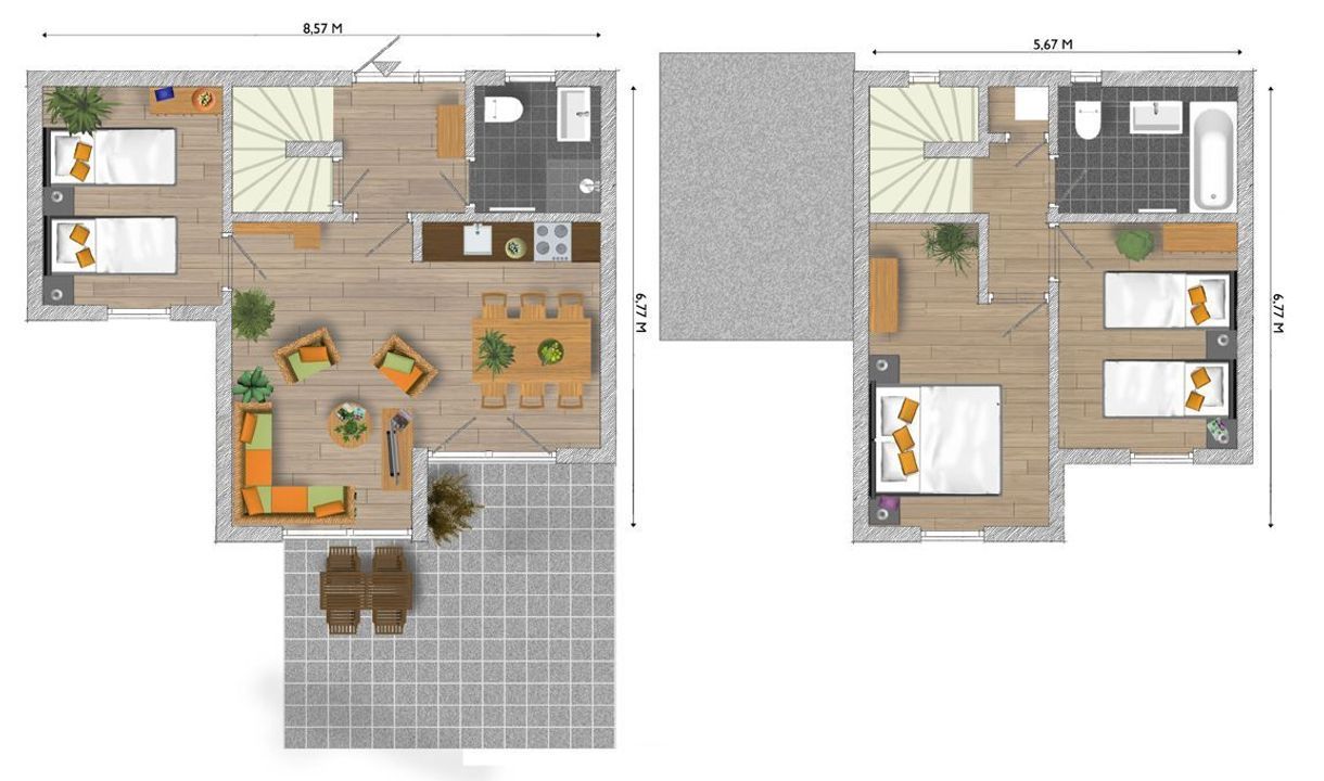 Center Parcs Park Bostalsee 128, Nohfelden plattegrond-16