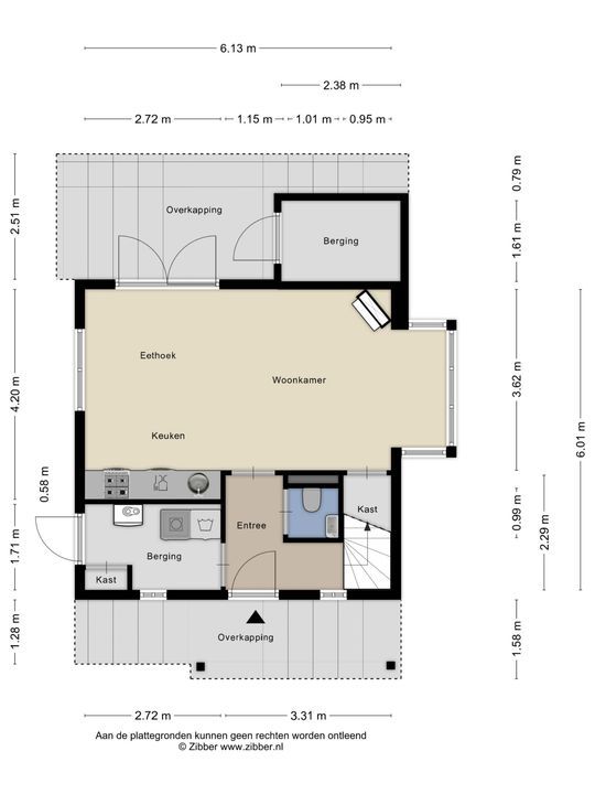 Klein Vink 4 2333, Arcen plattegrond-23