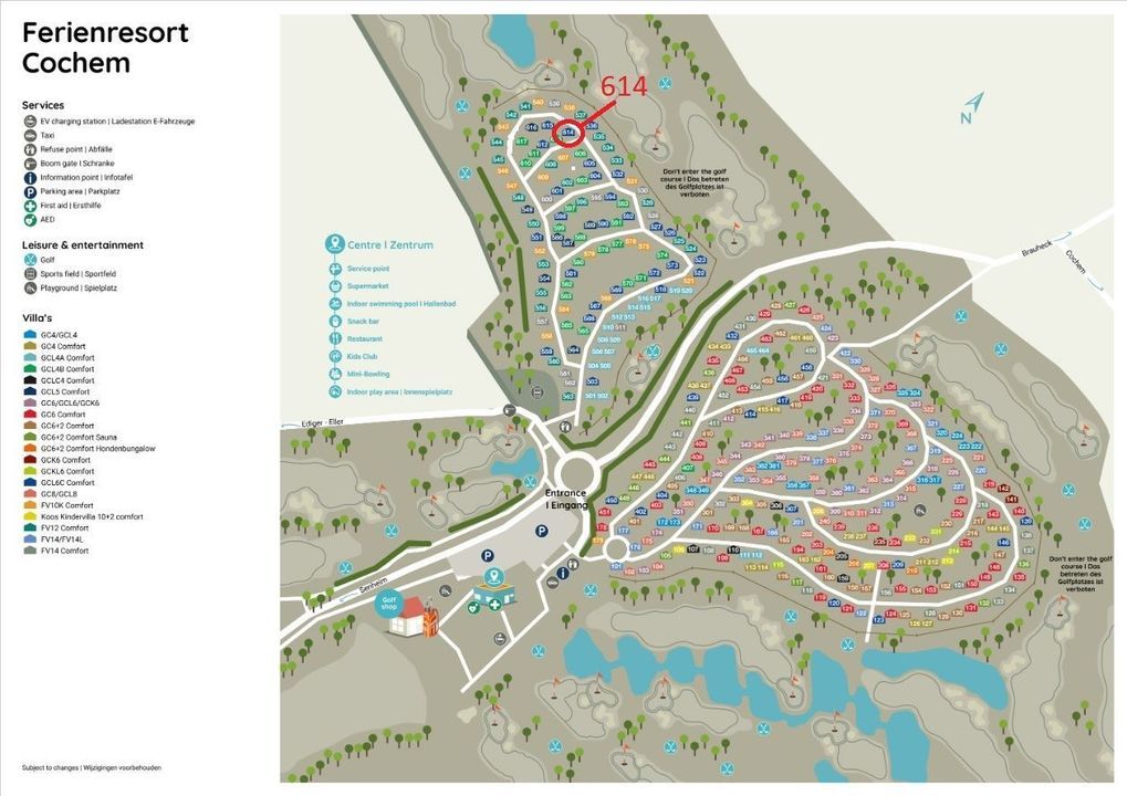 Ferienresort Cochem 614, Cochem plattegrond-36