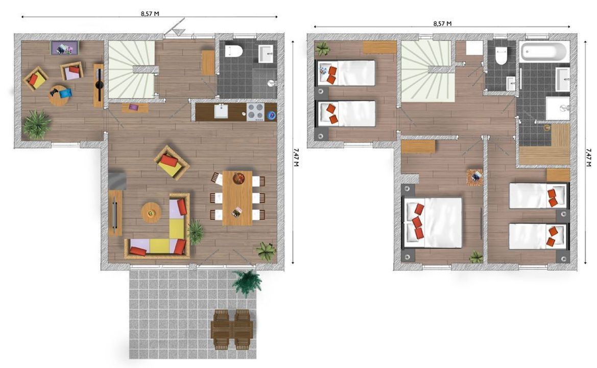Center Parcs Park Bostalsee 220, Nohfelden plattegrond-7