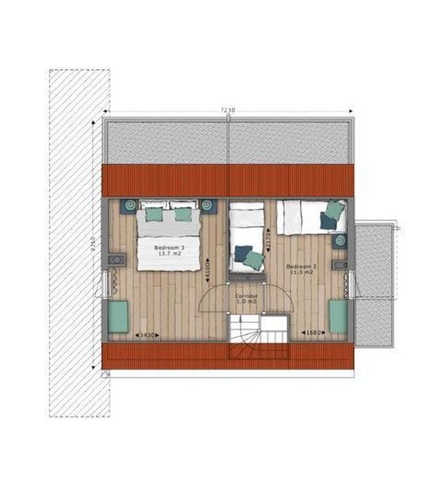 Vondellaan 60 a 104, Zandvoort plattegrond-11