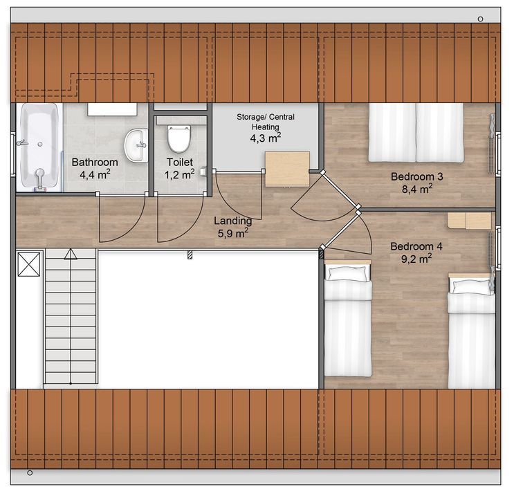 Peelheideweg 25 T 758, America plattegrond-11