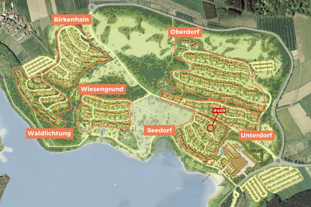 Center Parcs Park Bostalsee 409, Nohfelden plattegrond-10