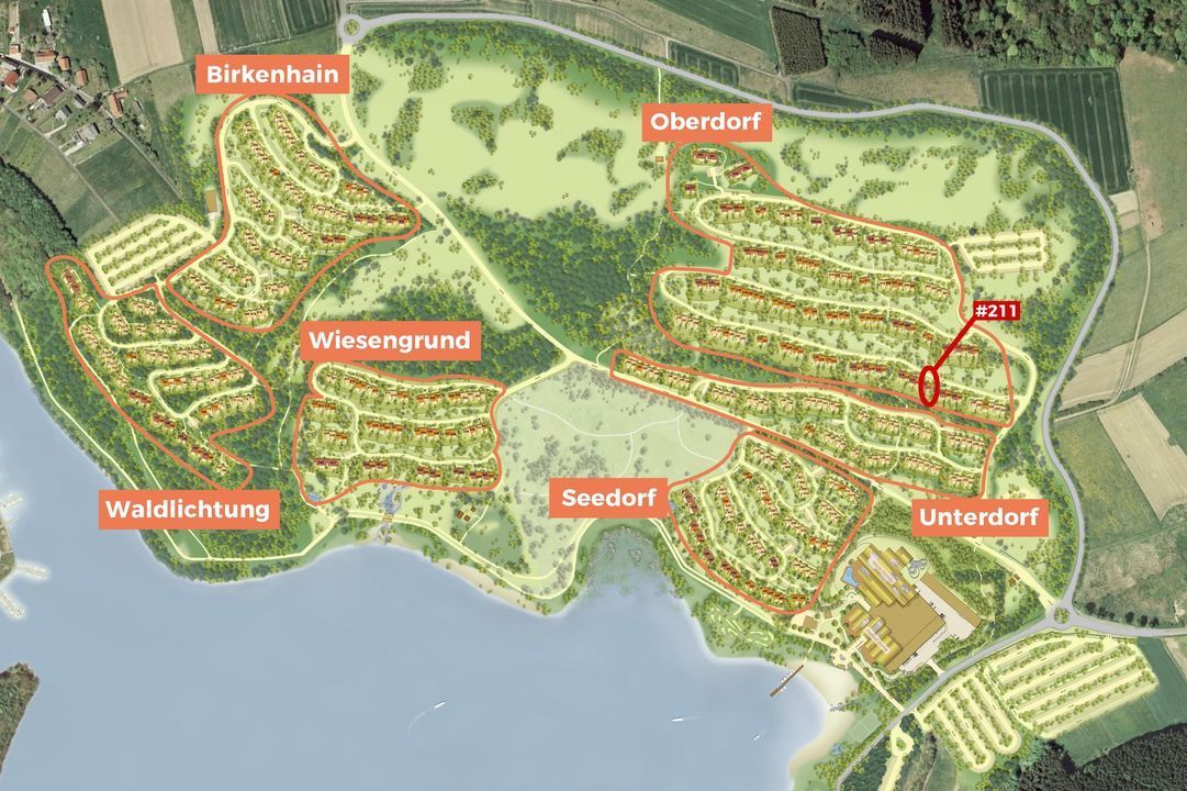 Center Parcs Park Bostalsee 211, Nohfelden plattegrond-9