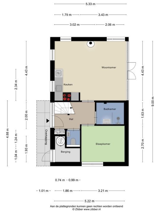 Sandurdreef 5 6, Emmen plattegrond-34