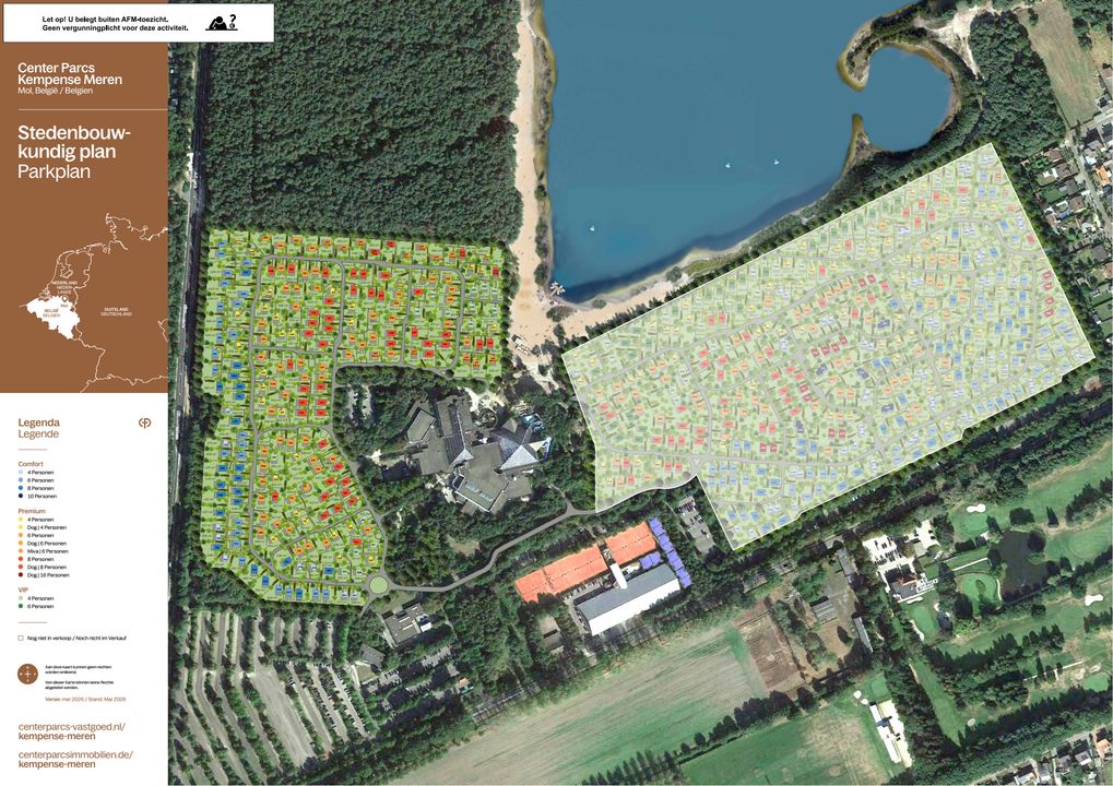 Center Parcs Kempense Meren 106, Mol plattegrond-23