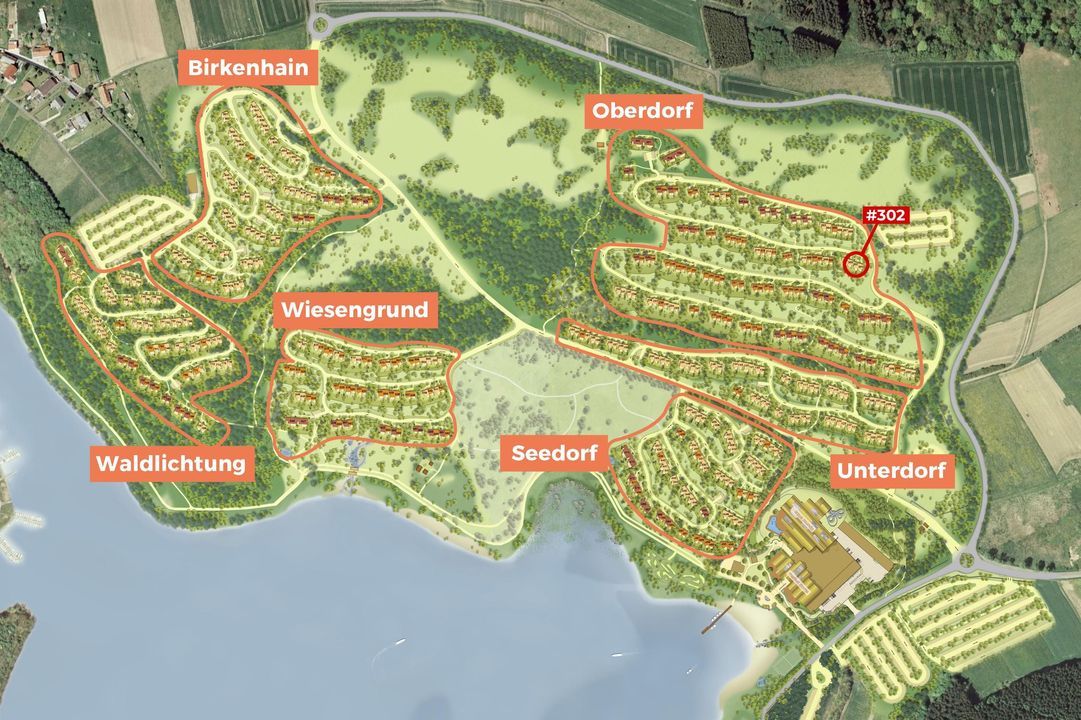 Center Parcs Park Bostalsee 302, Nohfelden plattegrond-12