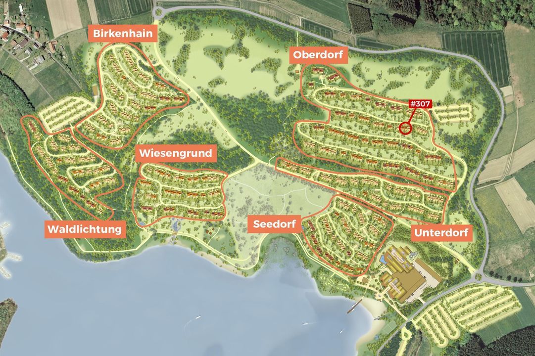 Center Parcs Park Bostalsee 307, Nohfelden plattegrond-8