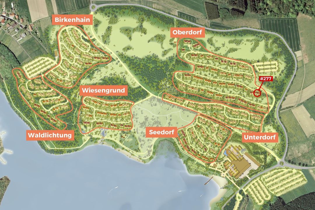 Center Parcs Park Bostalsee 277, Nohfelden plattegrond-17