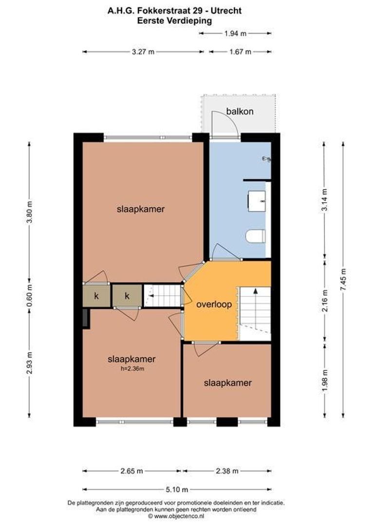 A.H.G. Fokkerstraat 29, Utrecht plattegrond-30