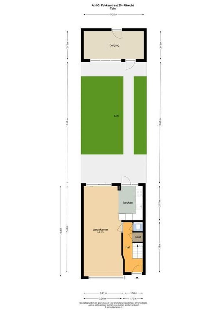 A.H.G. Fokkerstraat 29, Utrecht plattegrond-30