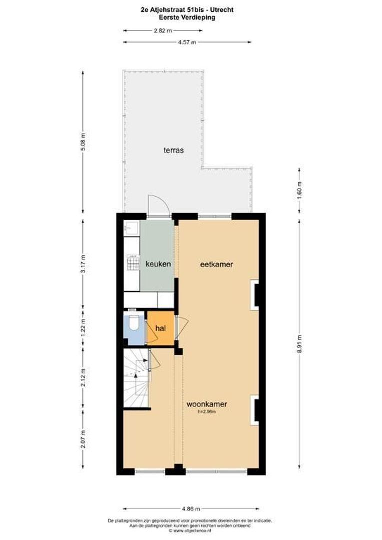 2e Atjehstraat 51 bis, Utrecht plattegrond-35