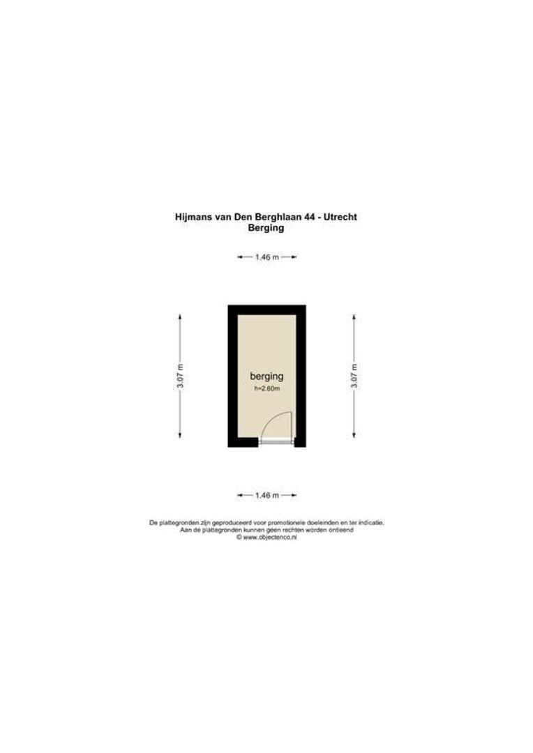 Hijmans van den Berghlaan 44, Utrecht plattegrond-25
