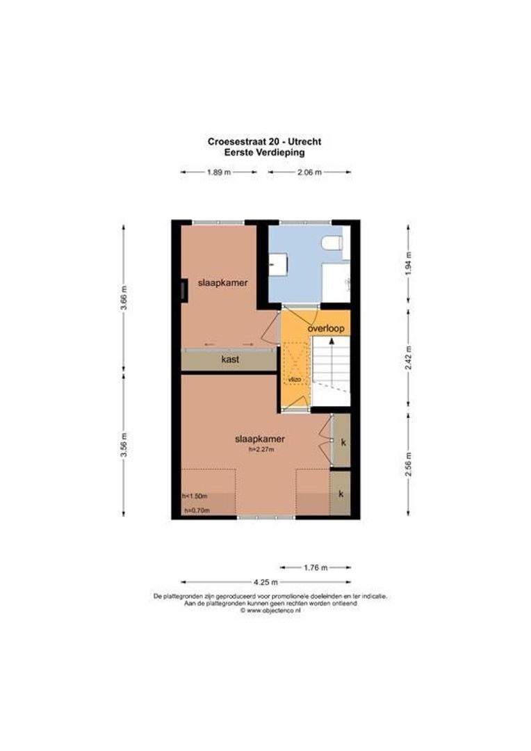 Croesestraat 27, Utrecht plattegrond-34