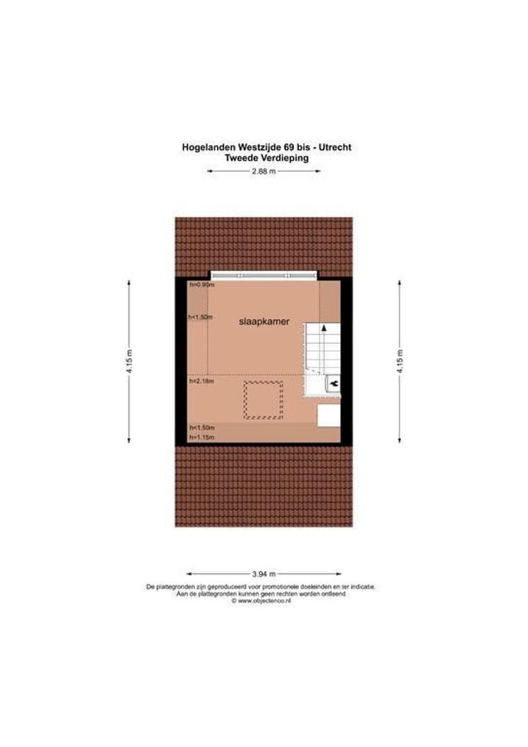 Hogelanden W.Z. 69 bis, Utrecht plattegrond-24