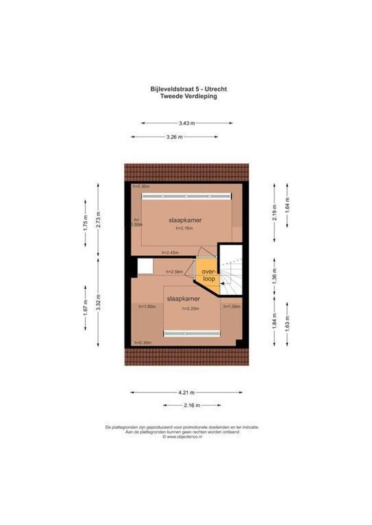 Bijleveldstraat 5, Utrecht plattegrond-39