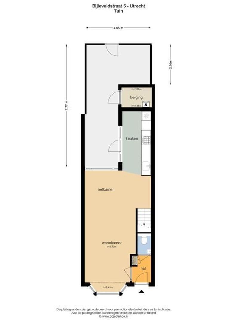 Bijleveldstraat 5, Utrecht plattegrond-39