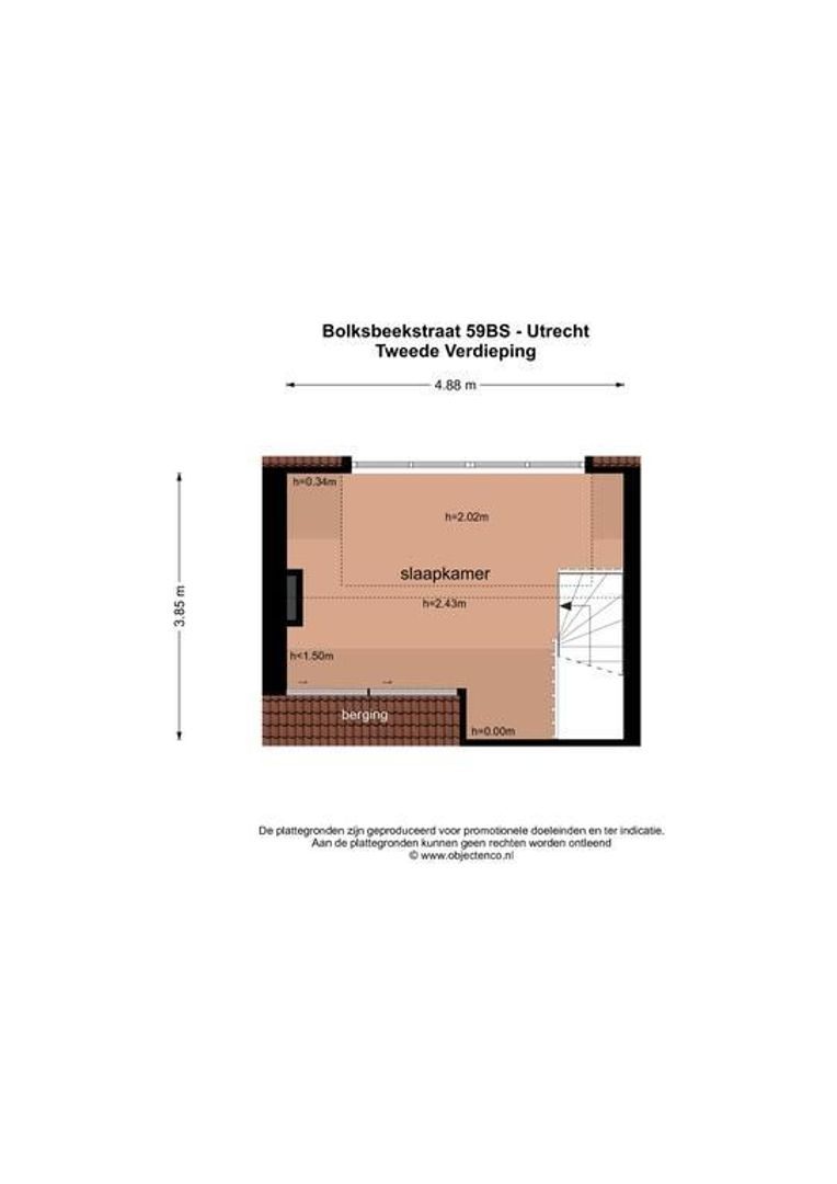 Bolksbeekstraat 56 bis, Utrecht plattegrond-31