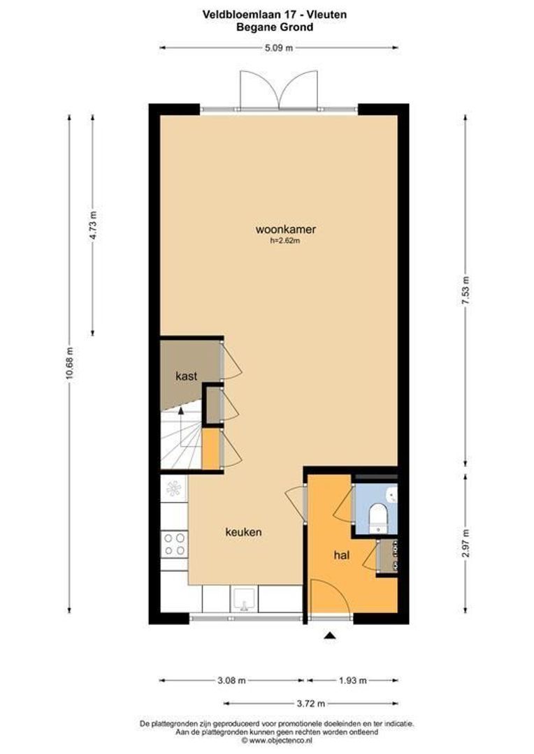 Veldbloemlaan 17, Vleuten plattegrond-32