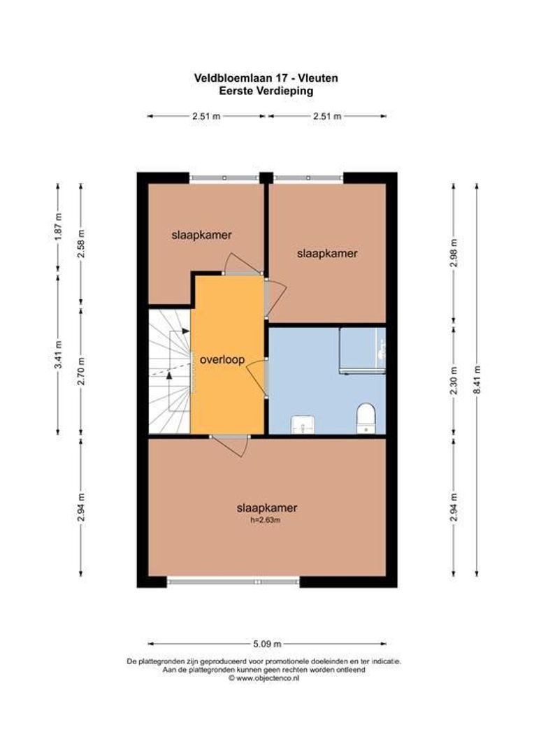 Veldbloemlaan 17, Vleuten plattegrond-32