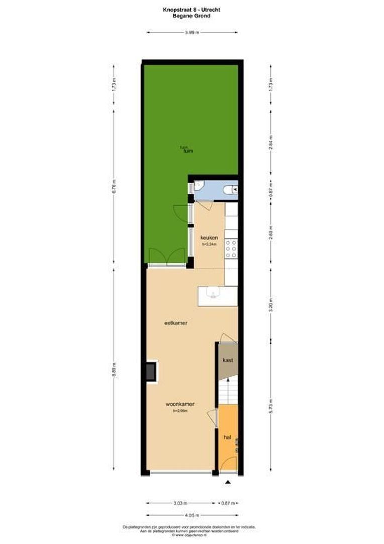 Knopstraat 8, Utrecht plattegrond-40