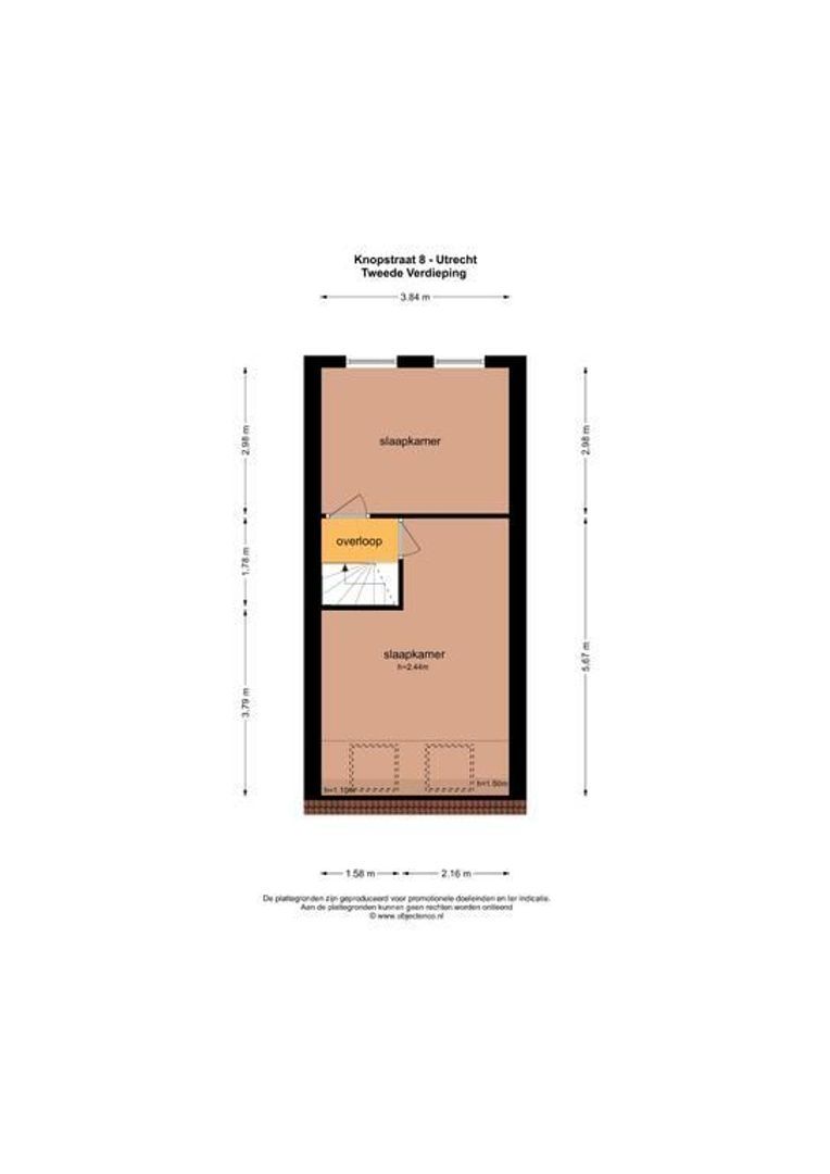 Knopstraat 8, Utrecht plattegrond-40